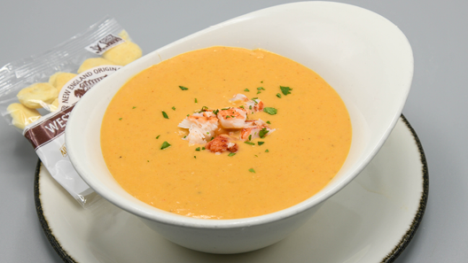Order Maine Lobster Bisque (Bowl) food online from Mitchell's Fish Market store, Lansing on bringmethat.com