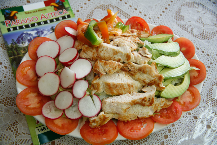 Order Grilled Chicken Salad food online from Paraiso Azteca store, Brooklyn on bringmethat.com