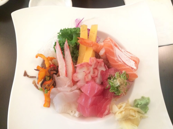 Order Chirashi Dinner food online from Bop N Sushi store, Westwood on bringmethat.com