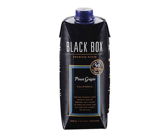 Order Black Box Pinot Grigio , 3L wine food online from Cold Spring Liquor store, Liberty Hill on bringmethat.com