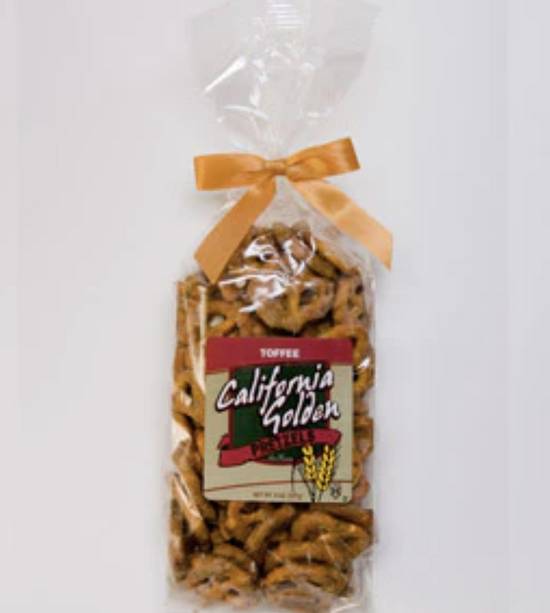 Order Butter Toffee Pretzels food online from Thatcher's Special Popcorn store, San Francisco on bringmethat.com