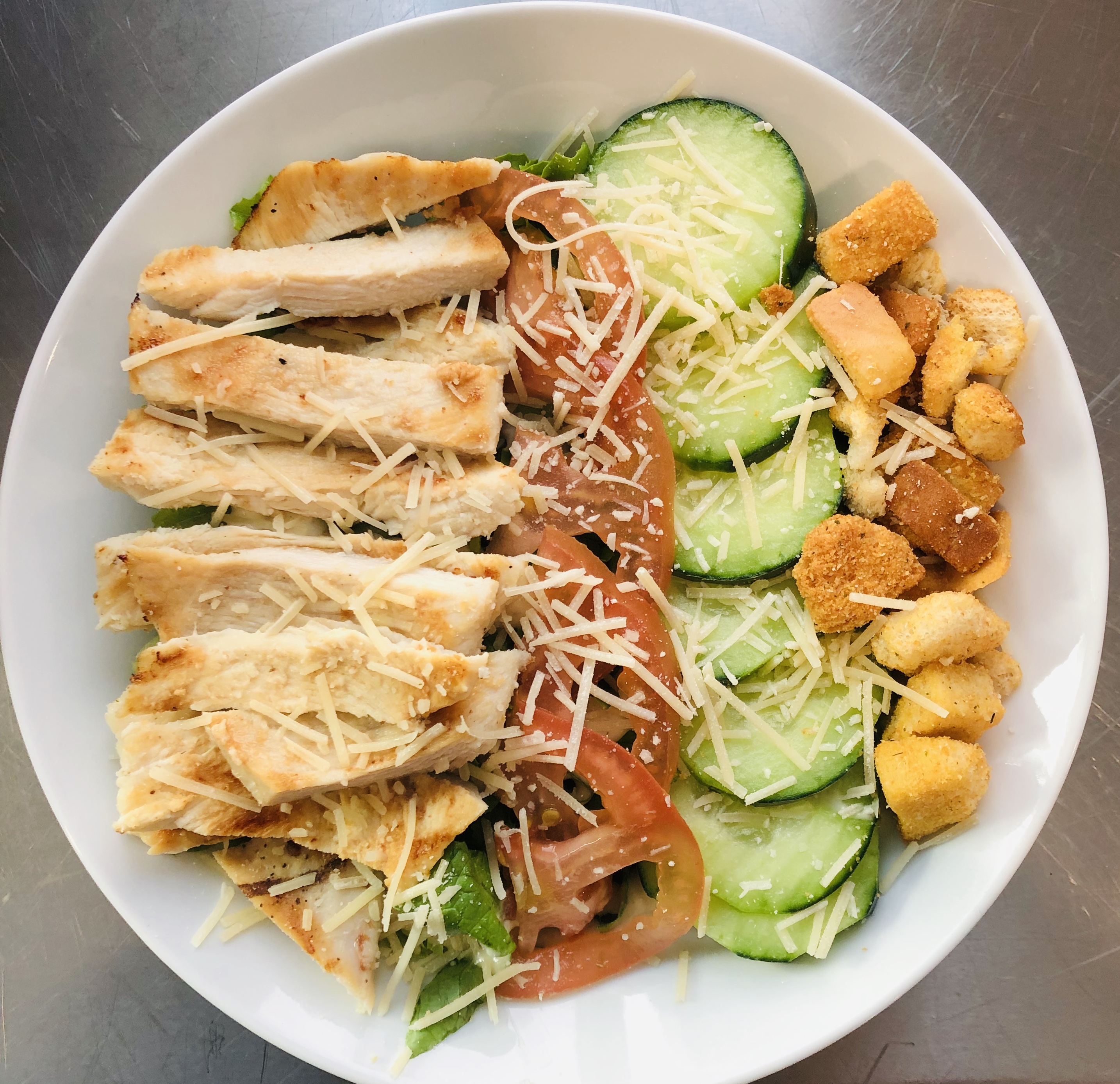 Order Chicken Caesar Salad food online from Citrina Berryfresh store, National City on bringmethat.com