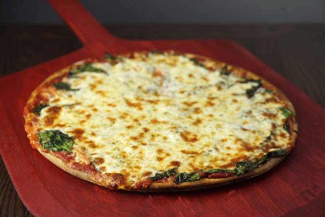 Order Spinach Classic Pizza food online from Rosatis Pizza store, Arlington Heights on bringmethat.com