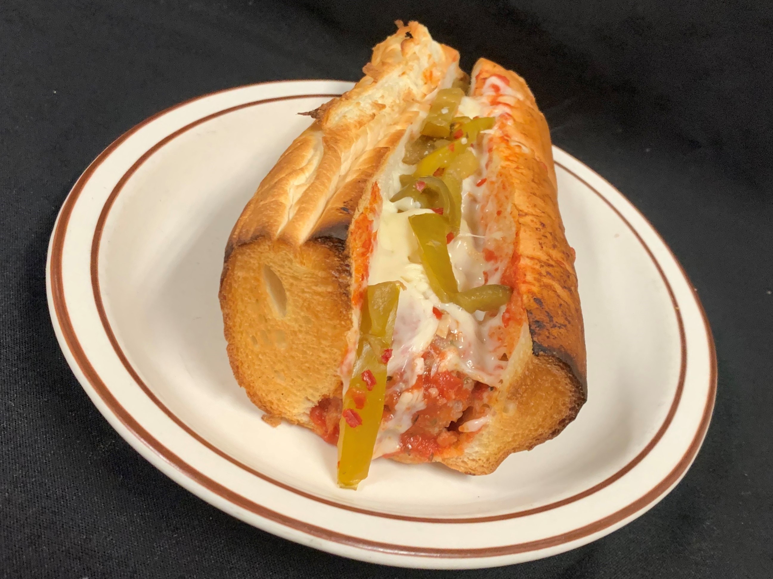 Order Meatball Parmesan Sub food online from Tony Subs & Pizza store, Inglewood on bringmethat.com