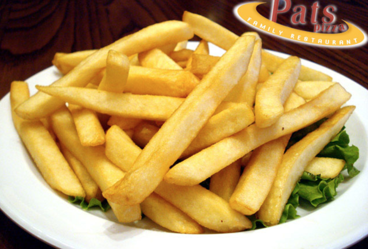 Order French Fries food online from Pat Pizza Family Restaurant store, Wilmington on bringmethat.com
