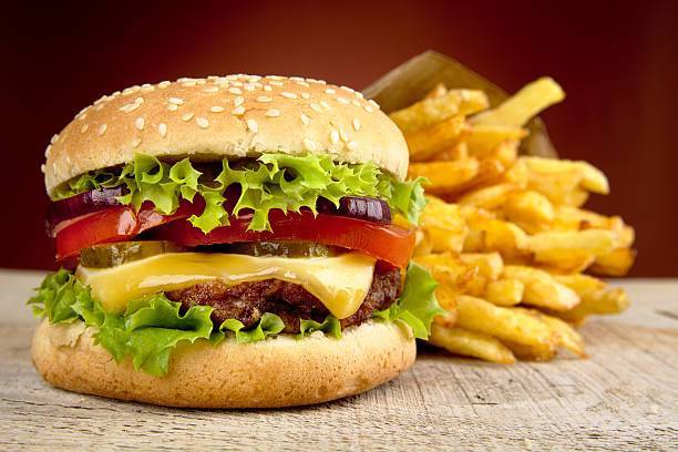 Order Cheeseburger and French Fries food online from Carne Asada Fries store, Lake Elsinore on bringmethat.com