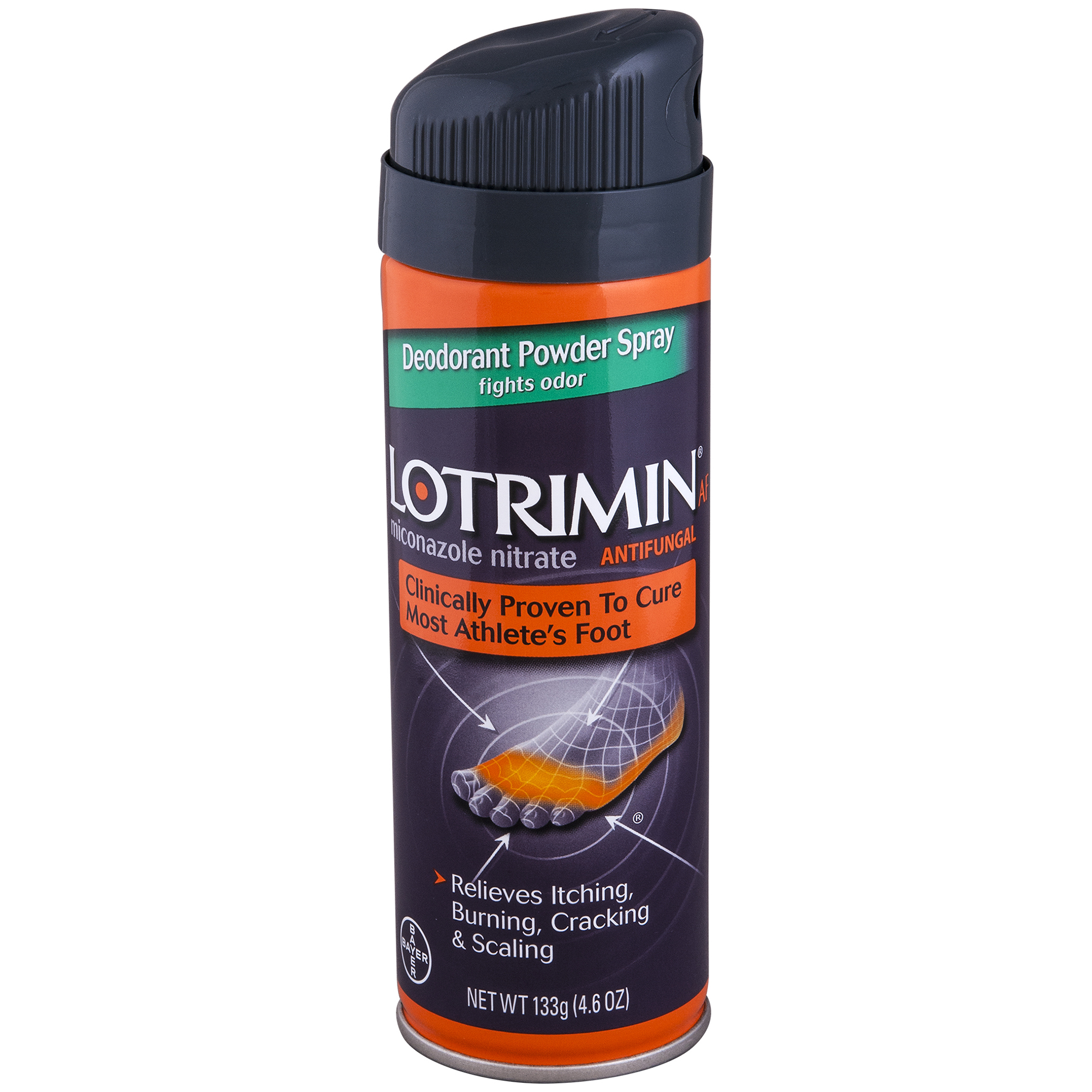 Order Lotrimin Antifungal, Deodorant Powder Spray - 4.6 oz food online from Rite Aid store, SUFFOLK on bringmethat.com