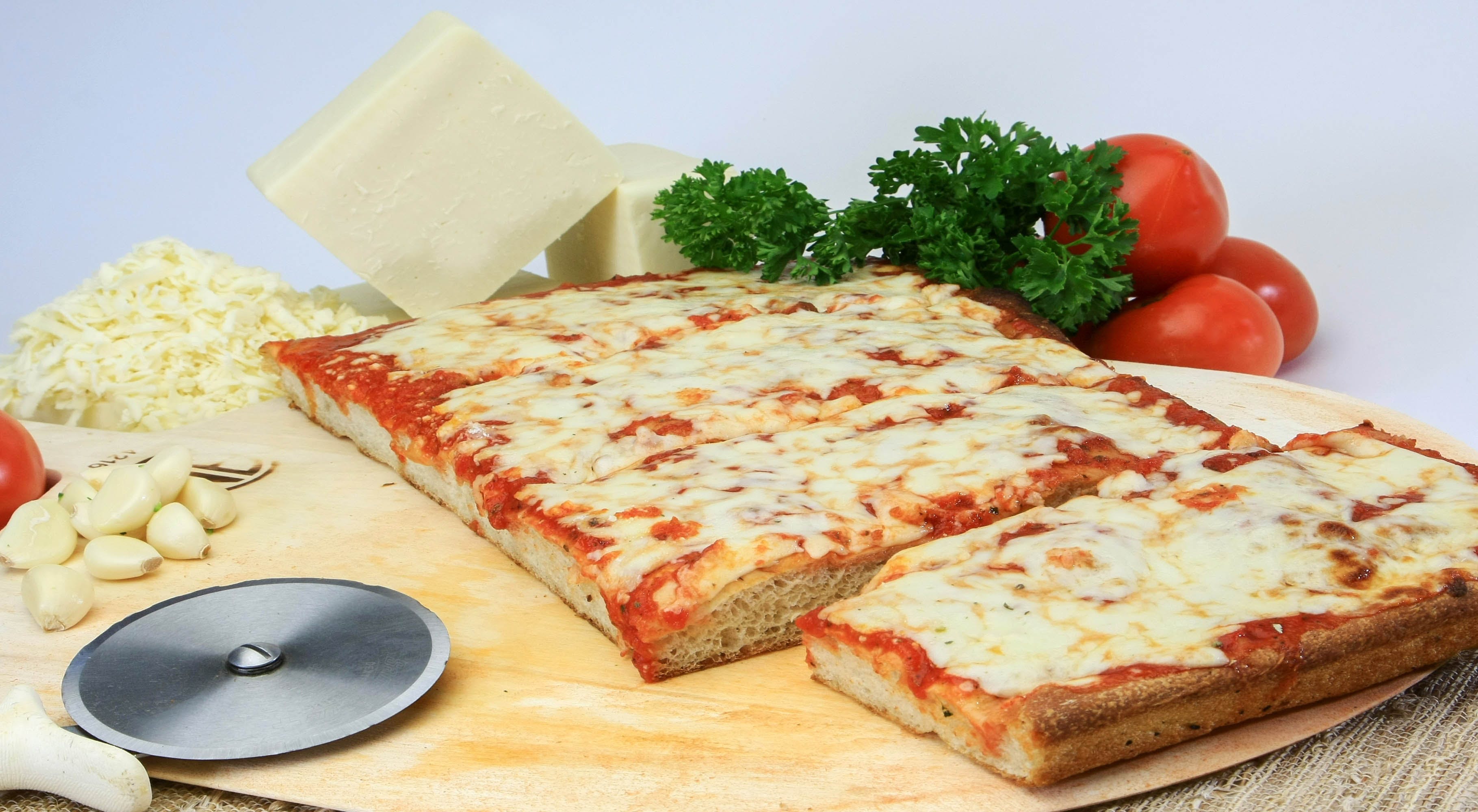 Order Sicilian Pizza - Large food online from Sicilian Delight store, Victor on bringmethat.com
