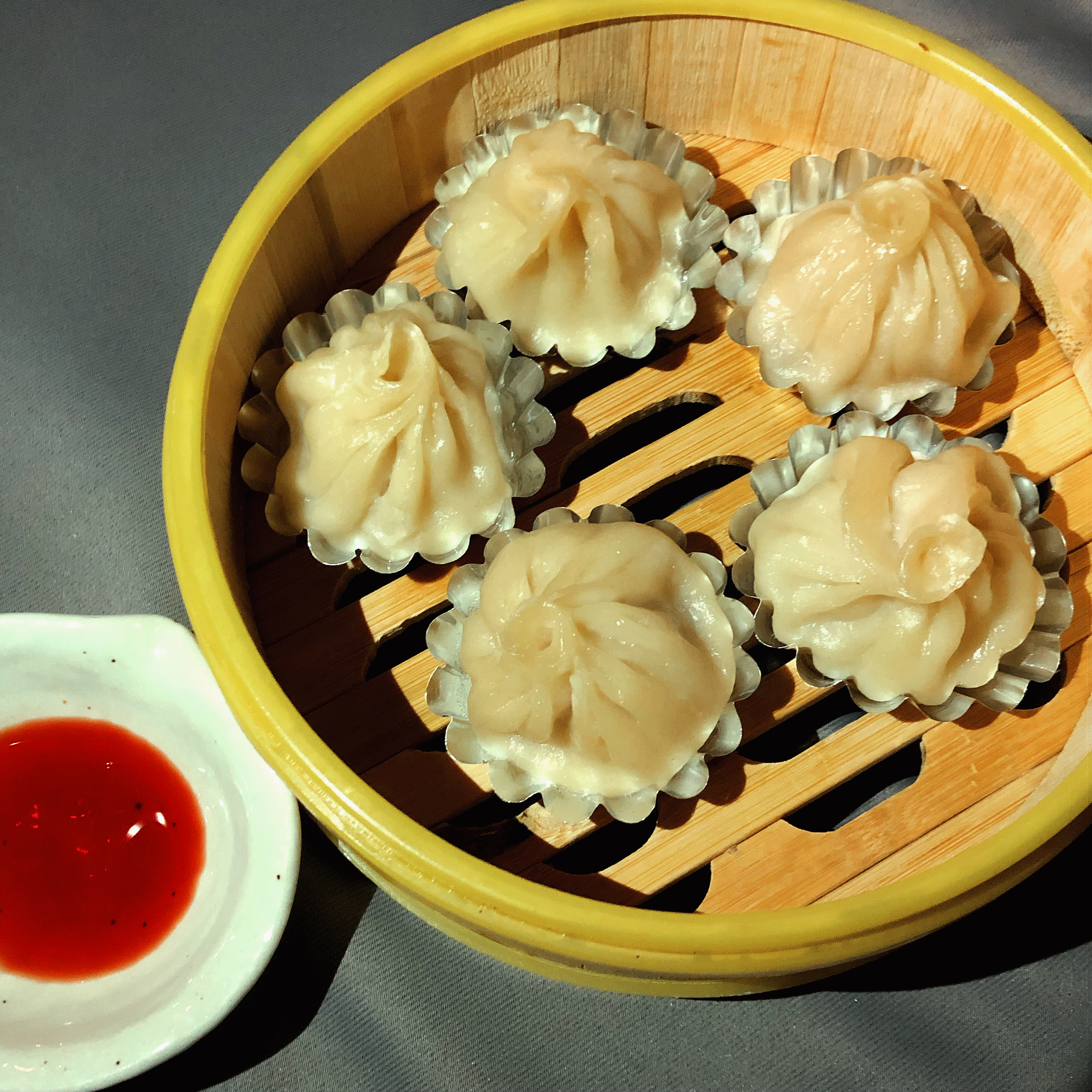 Order Shanghai Dumplings food online from Wing Lum Cafe store, San Francisco on bringmethat.com
