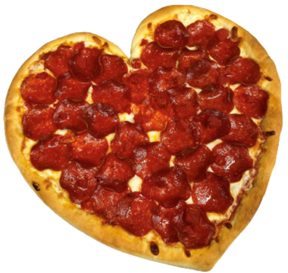 Order Heart Shape Pizza CUT food online from Armand's Pizzeria & Grille store, Rockville on bringmethat.com