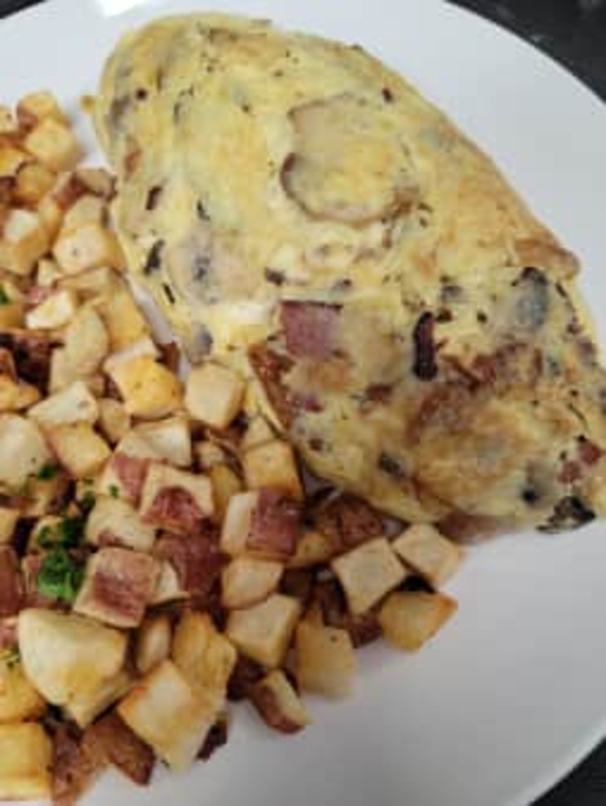 Order The Frenchie Omelet food online from Buttermilk store, Naperville on bringmethat.com