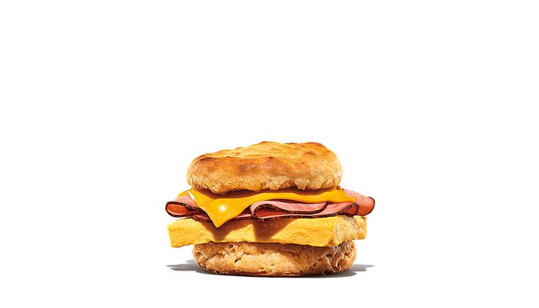 Order Ham Egg & Cheese Biscuit food online from Burger King store, Rumford on bringmethat.com