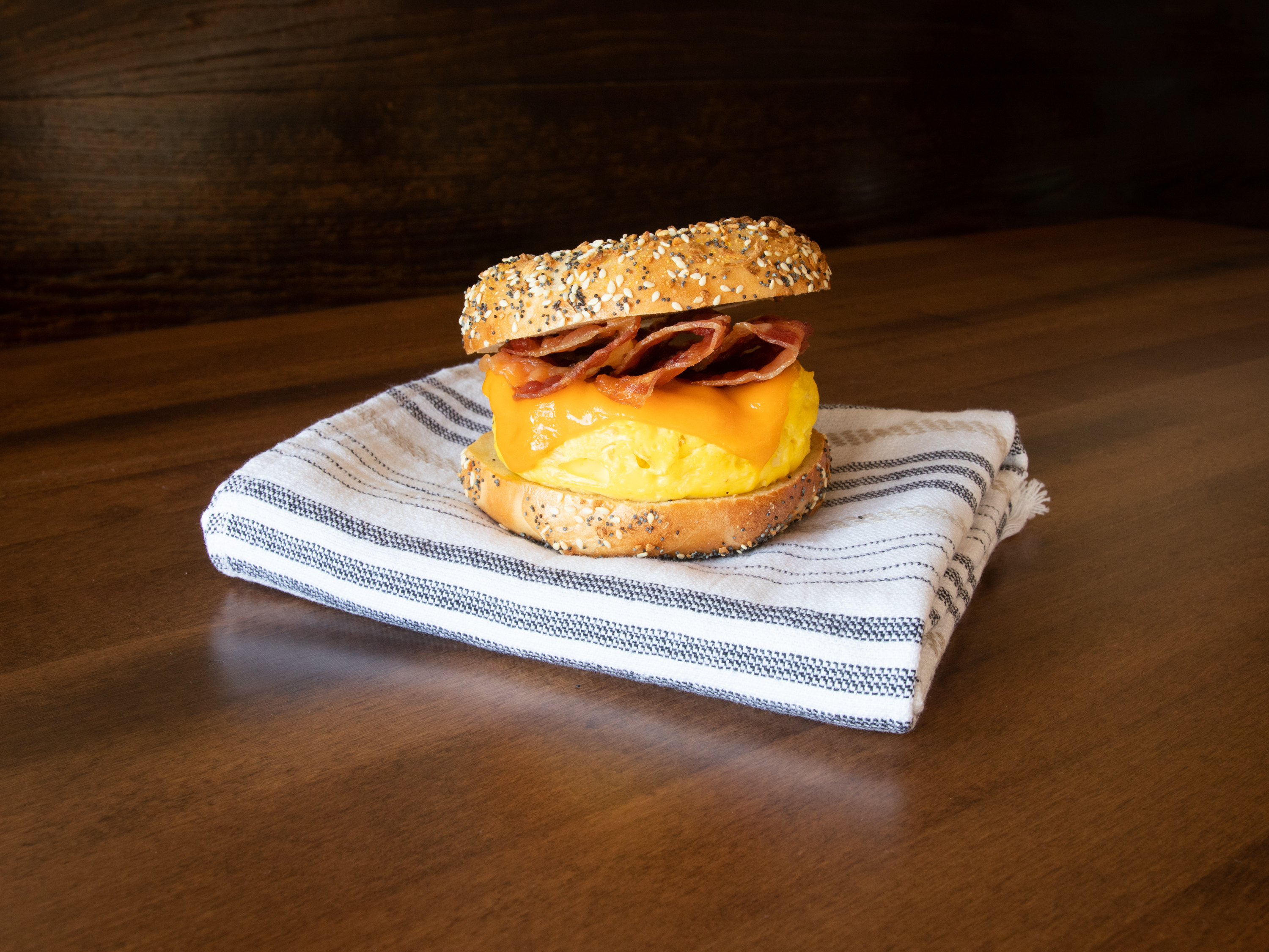 Order Bacon Breakfast food online from House Of Bagels store, San Jose on bringmethat.com