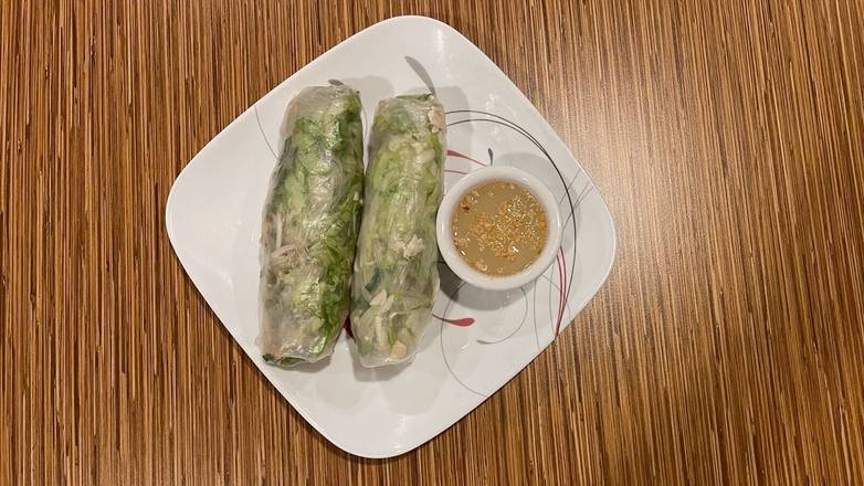 Order Fresh Roll Shrimp (2 Pieces) food online from Bangkok Cuisine store, Roseville on bringmethat.com