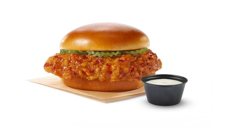 Order NEW! Chicken Sandwich food online from Wingstop store, Chicago on bringmethat.com