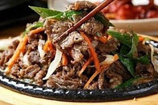 Order Rib Eye Beef(Dinner) food online from Kong Tofu & Bbq store, Cupertino on bringmethat.com