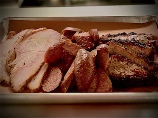 Order 4 Meat Combo food online from 2 Guys 1 Pit Bbq & Catering store, Tomball on bringmethat.com