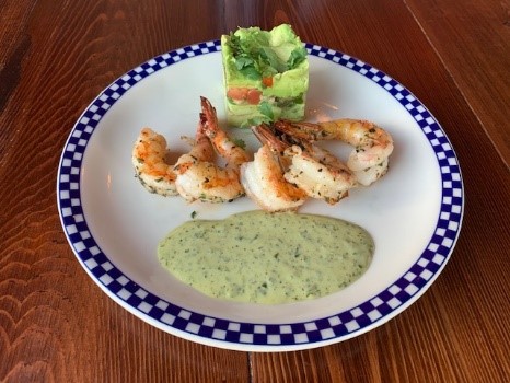 Order Prawns del Cabo Wabo food online from Duke's Seafood store, Seattle on bringmethat.com