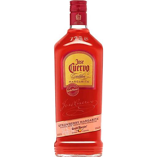 Order Jose Cuervo Authentic Strawberry Margarita (1.75 LTR) 55320 food online from Bevmo! store, Simi Valley on bringmethat.com