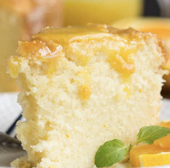 Order Orange Pound Cake food online from Calissa store, Water Mill on bringmethat.com
