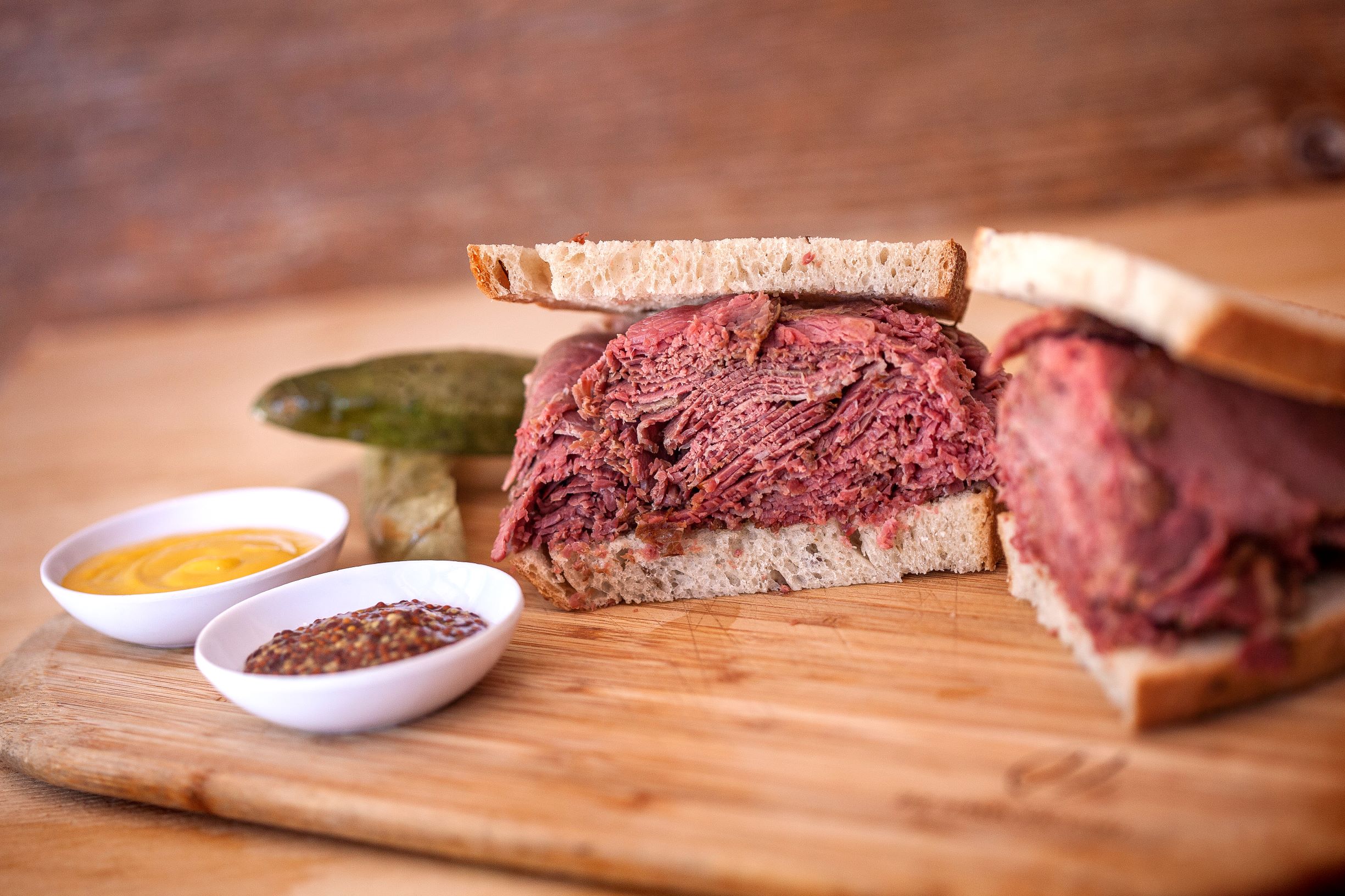 Order PASTRAMI (LEAN) 1/2LB food online from Harbor Grill store, Baltimore on bringmethat.com