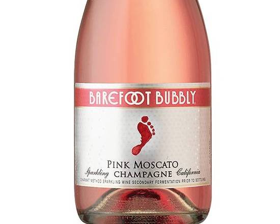Order Barefoot Cellars, Bubbly Pink Moscato Champagne California (NV) · 750 mL food online from House Of Wine store, New Rochelle on bringmethat.com