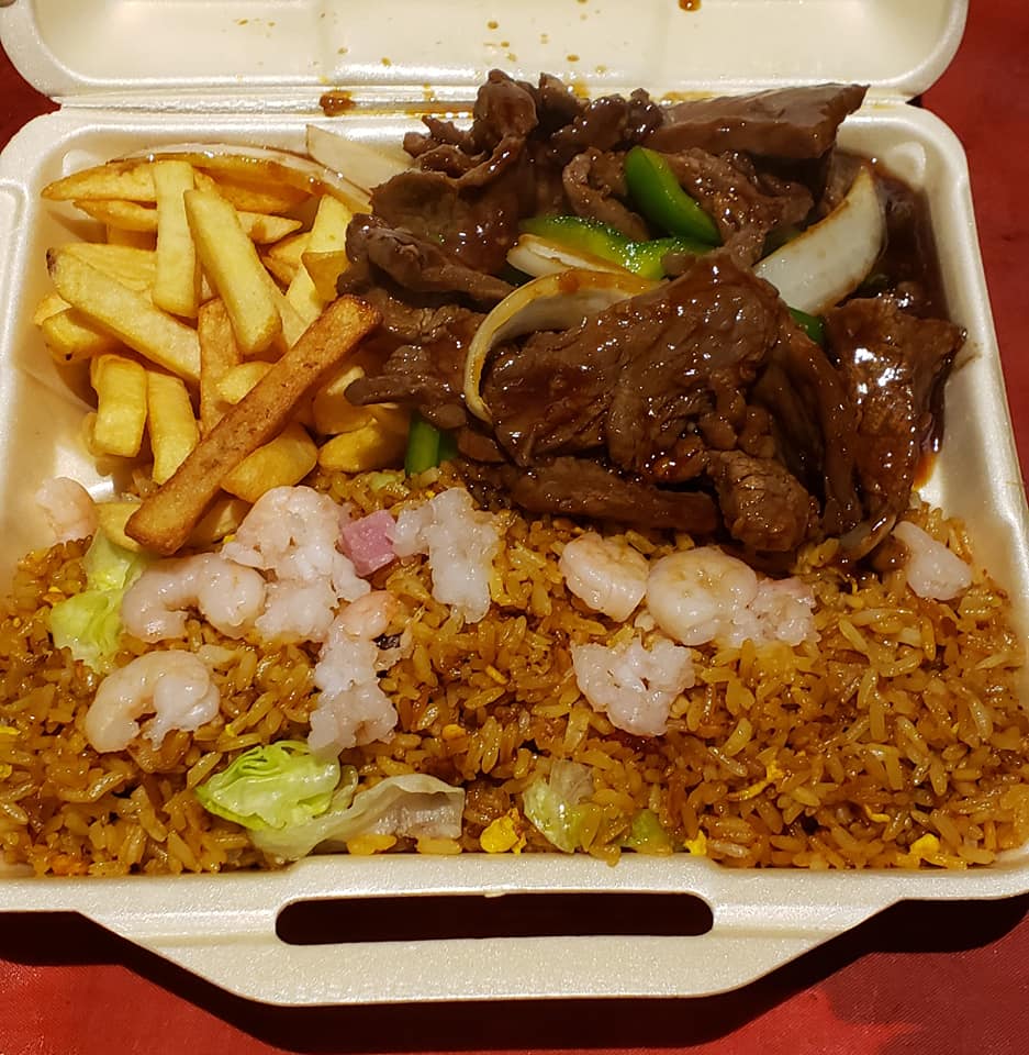 Order Pepper Steak Combo  food online from China P.R store, New Bedford on bringmethat.com