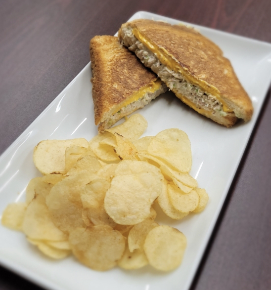Order Tuna Melt Panini food online from North Point Cafe store, Dundalk on bringmethat.com