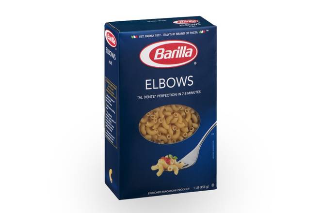 Order Barilla Elbow Noodles 16OZ food online from KWIK STAR #1007 store, Bettendorf on bringmethat.com