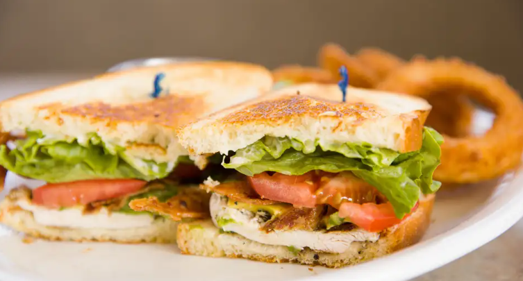 Order Chicken Avocado Club Sandwich food online from Danny's Deli and Grill store, Ventura on bringmethat.com