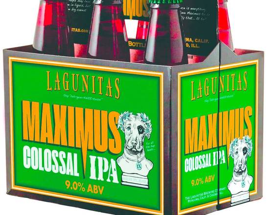 Order Lagunitas maximus colossal ipa 6pk bottle food online from Windy City Liquor Market store, El Cajon on bringmethat.com
