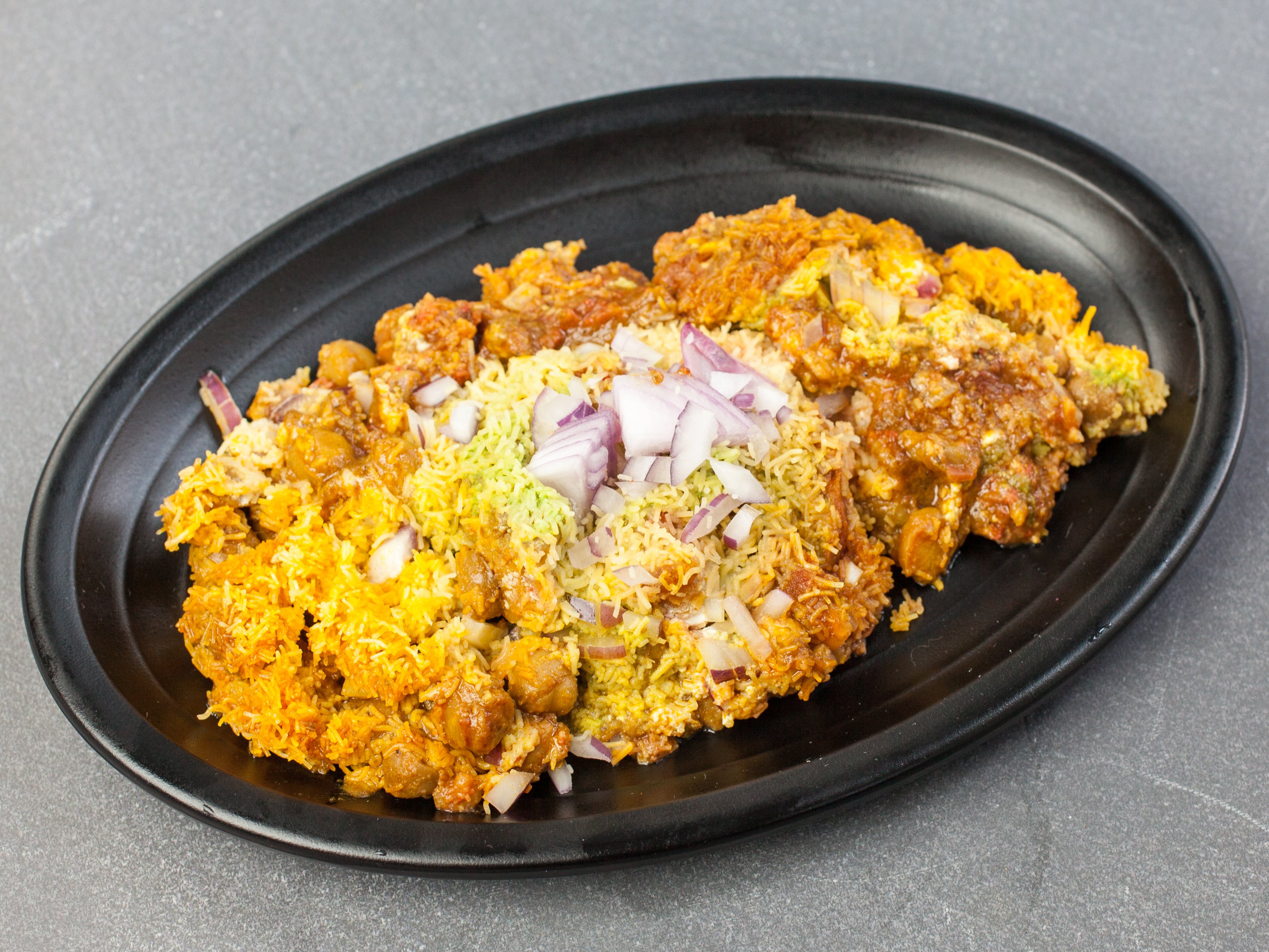Order Samosa Chaat food online from Hot Breads store, Jersey City on bringmethat.com