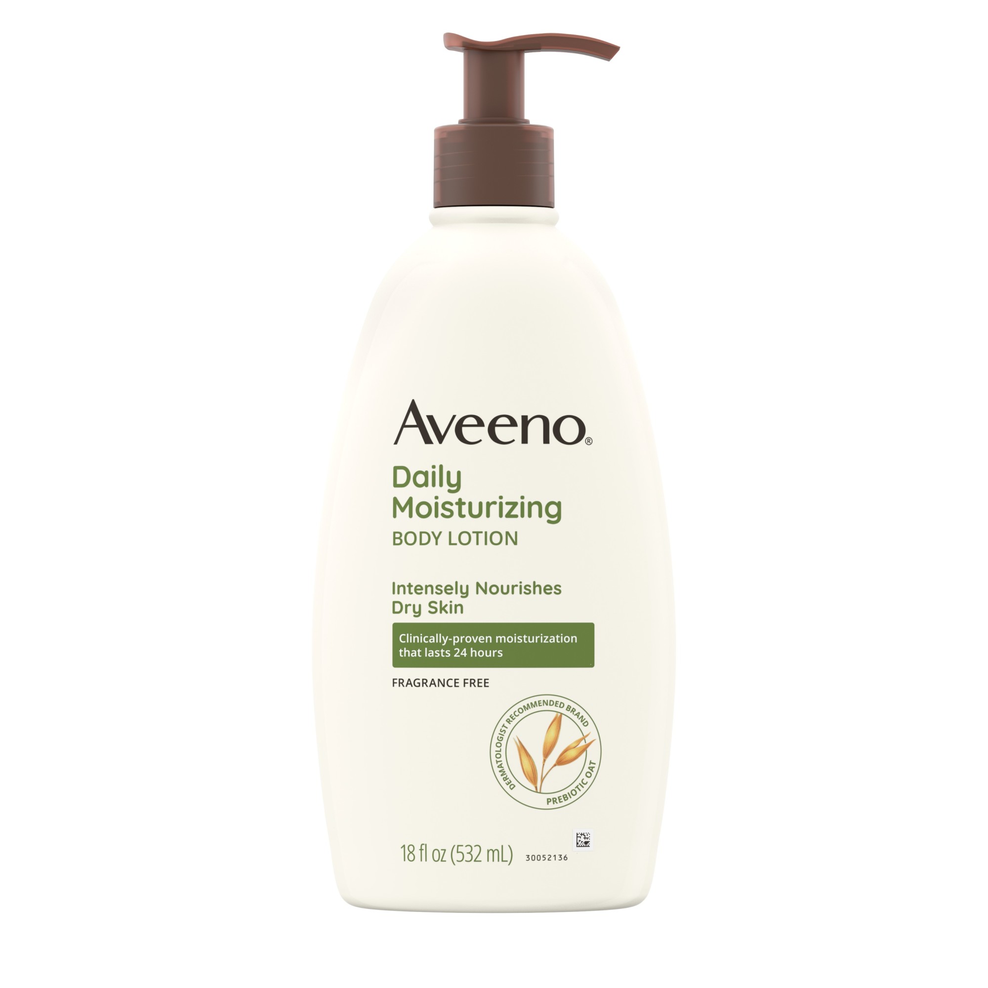 Order Aveeno Daily Moisturizing Lotion with Oat for Dry Skin - 18 fl oz food online from Bartell store, Edmonds on bringmethat.com