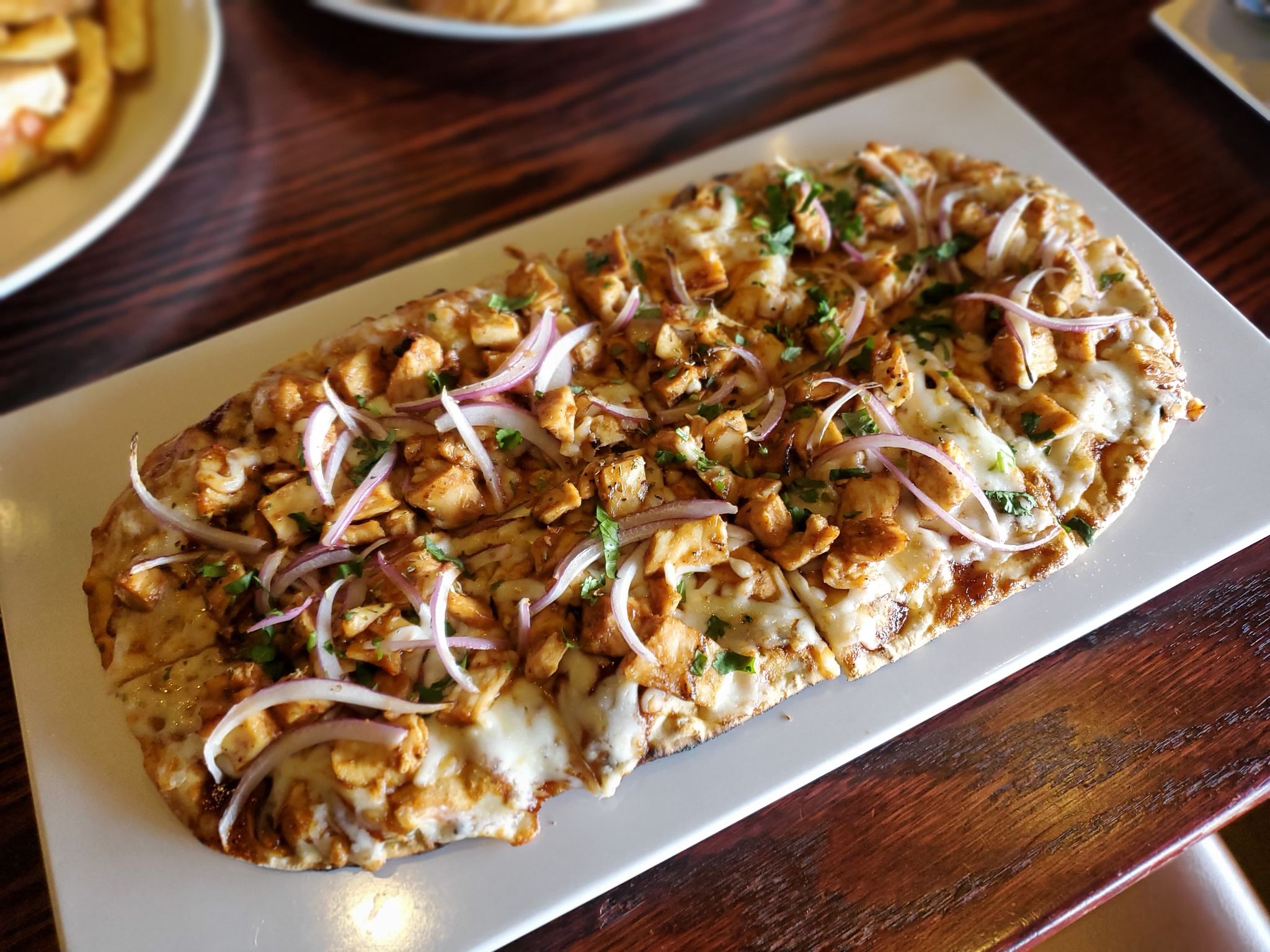 Order BBQ Chicken Pizza food online from The Bungalow Alehouse store, Ashburn on bringmethat.com