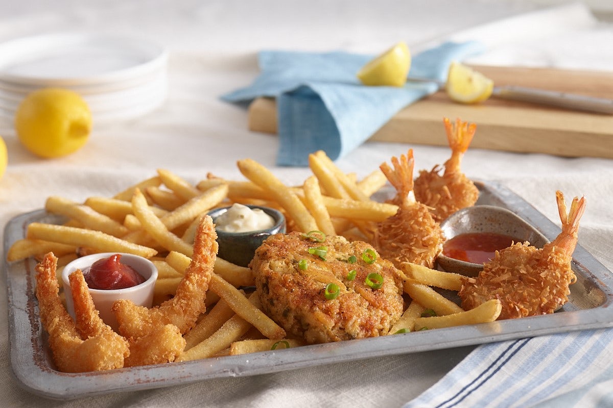 Order Seafood Platter food online from Ruby Tuesdays store, Denver on bringmethat.com