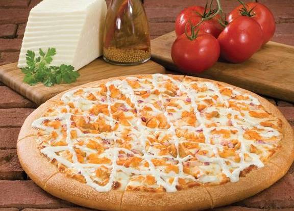 Order Buffalo Chicken Specialty Pie food online from Godfather Pizza store, Spring Valley on bringmethat.com