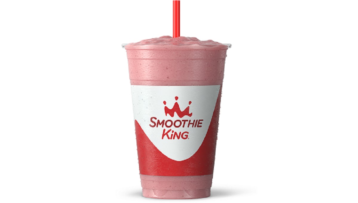 Order Gladiator® Strawberry food online from Smoothie King store, Cumming on bringmethat.com