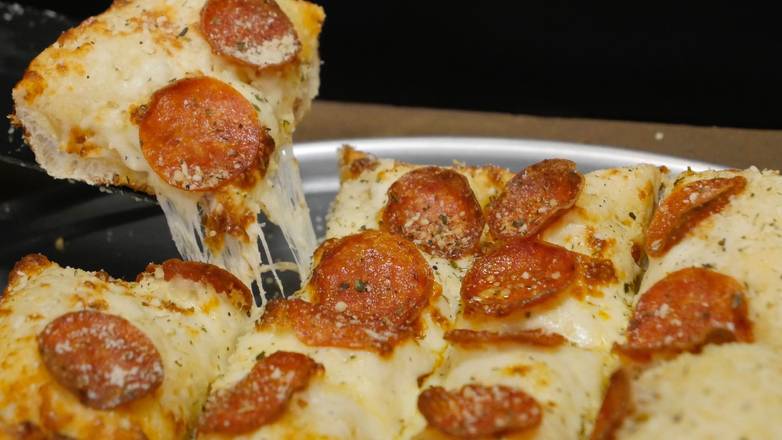 Order Pepperoni Cheesy Bread food online from Perfect Pizza store, San Diego on bringmethat.com