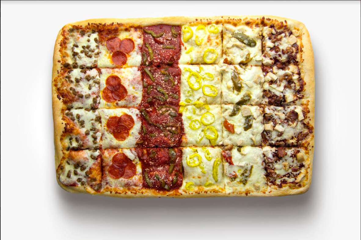 Order Super Sampler Signature Pizza food online from Westgate Pizza store, Youngstown on bringmethat.com