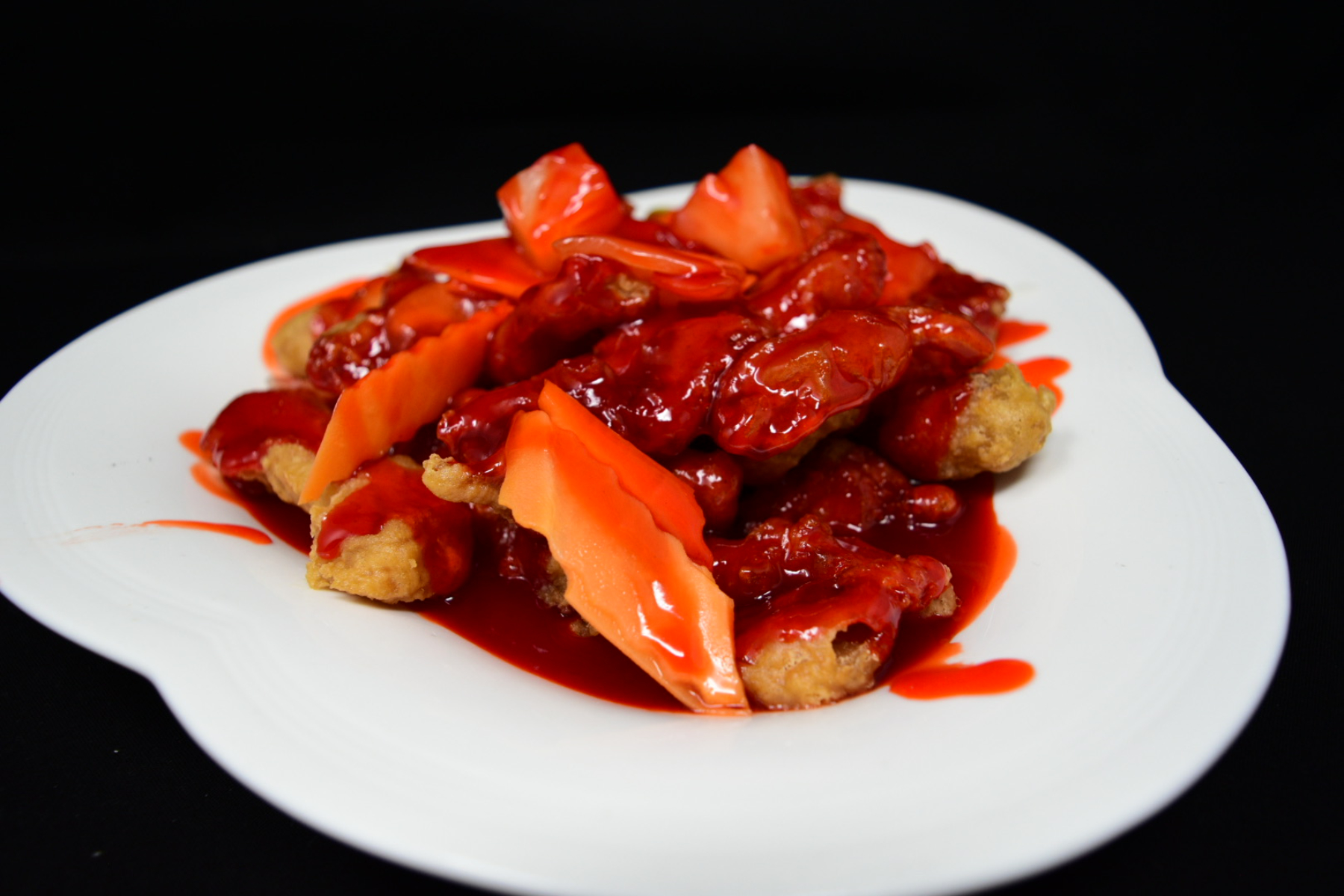 Order 113. Sweet and Sour Chicken food online from Fortune Star Cuisine store, Reno on bringmethat.com