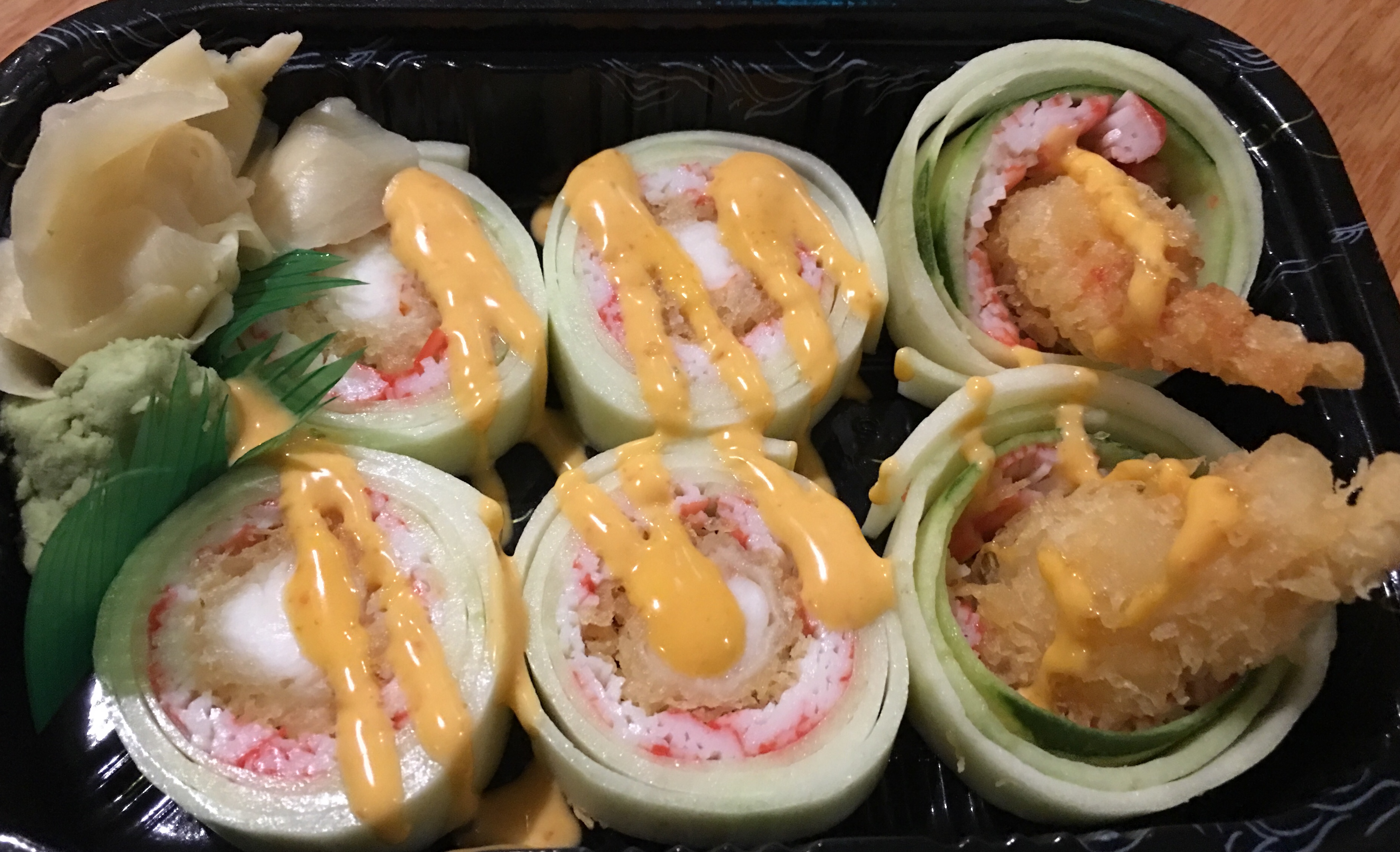 Order Lobster Tempura Naruto food online from Soho Sushi store, New York on bringmethat.com