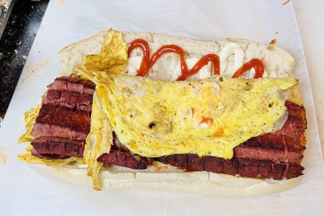 Order Sausage, Egg, and Cheese food online from Habibi Gourmet Deli store, South Ozone Park on bringmethat.com