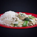 Order Moo Goo Gai Pan Lunch food online from Wok Inn store, San Antonio on bringmethat.com