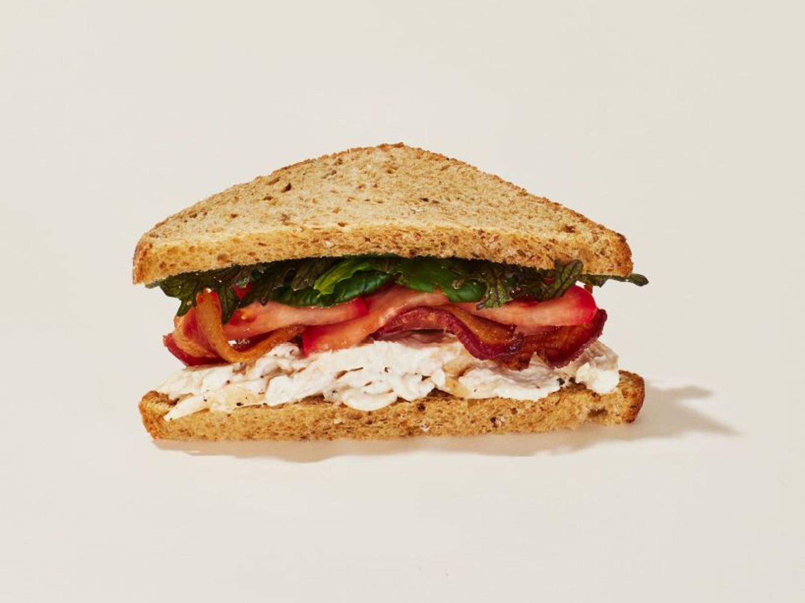 Order Chicken & Bacon Sandwich Slim food online from Pret A Manger store, New York on bringmethat.com