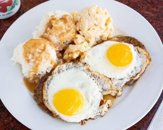 Order Loco Moco Plate food online from L&L Hawaiian Bbq store, Castro Valley on bringmethat.com
