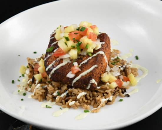 Order Spiced Ahi food online from Simms Steakhouse store, Golden on bringmethat.com