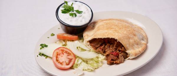 Order Gyros food online from The Parthenon Restaurant store, Indianapolis on bringmethat.com