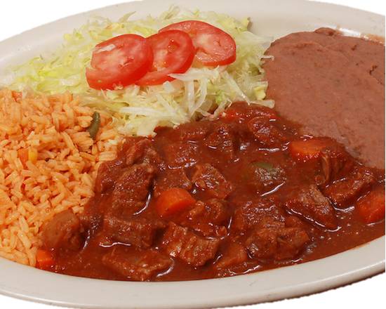 Order Carne Guisada  Dinner food online from Viva Jalisco Bar & Grill store, Houston on bringmethat.com