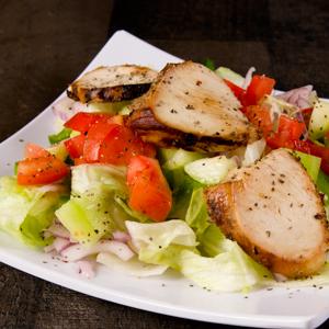 Order Small Grilled Chicken Salad food online from Lucky Duck Pizza store, Waterford Township on bringmethat.com