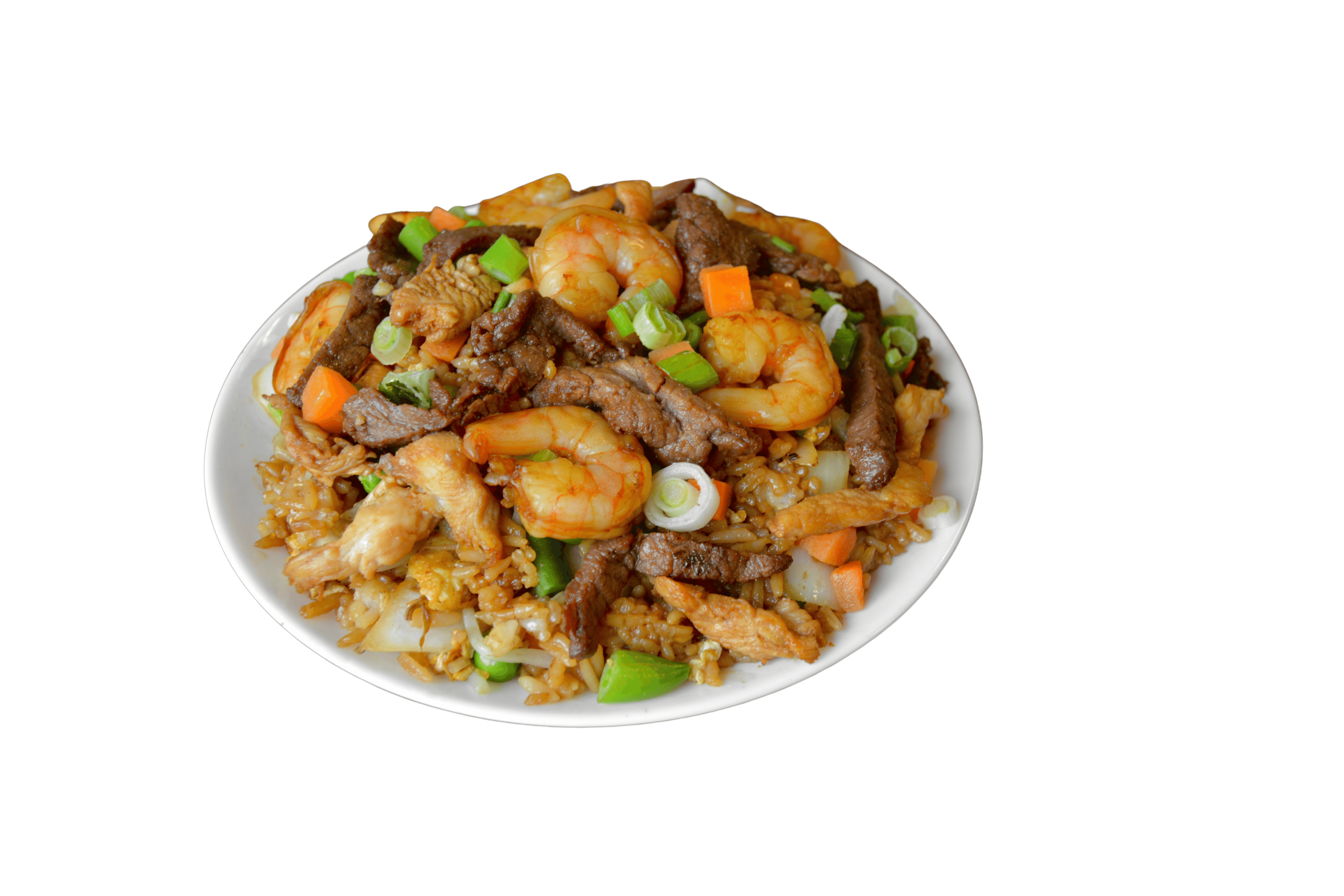 Order House Special Fried Rice food online from Halal China Kitchen Plus store, Jamaica on bringmethat.com